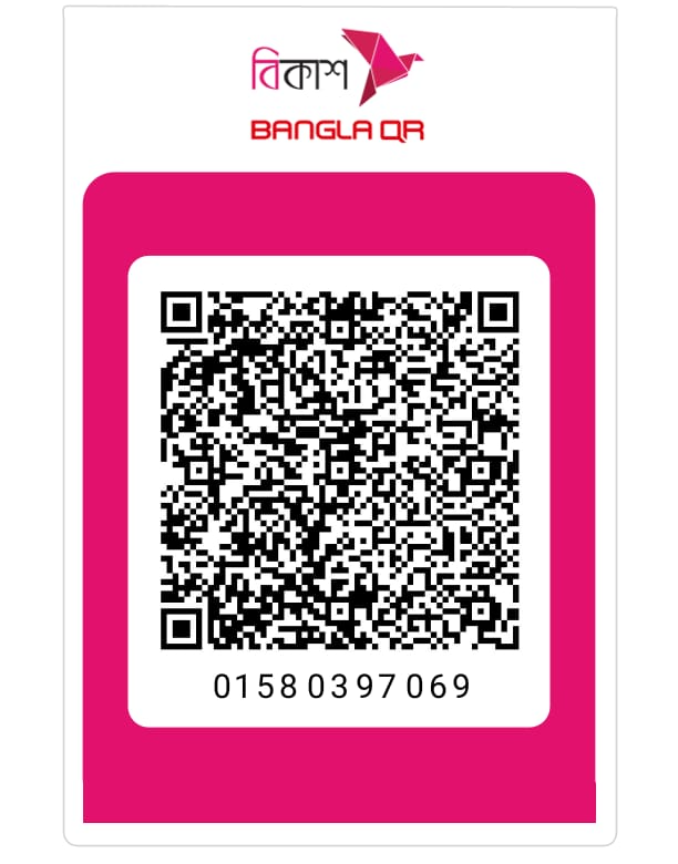 Official bKash Bangla QR